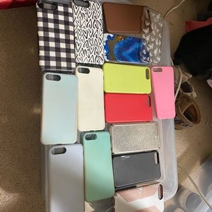 15 pack of iphone 8+ cases